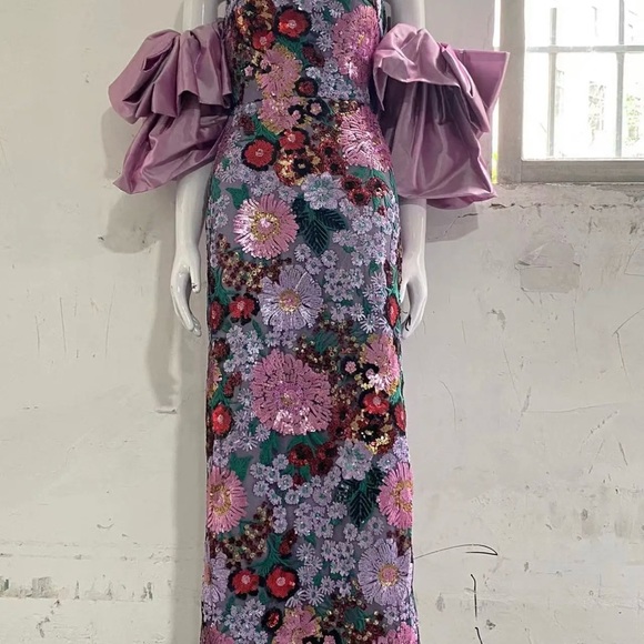 Summer Sexy V Neck Short Sleeve Printed Mini Dress Women - Picture 3 of 4